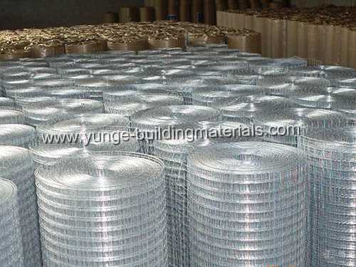 Electro galvanized welded wire mesh