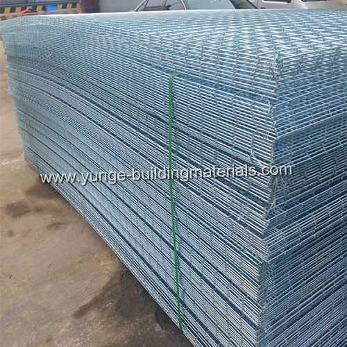 Hot dipped galvanized welded wire mesh fence panel