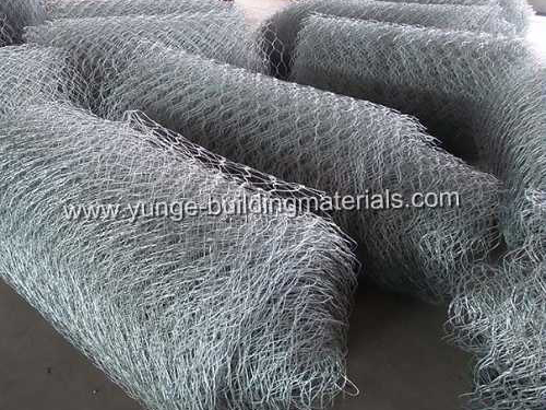 Galfan And Hot Dipped Galvanized Hexagonal Gabion Wire Mesh/box/basket,stone cage mesh