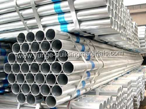 ERW GI Galvanized steel pipe