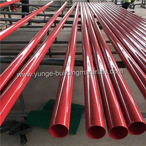 PE coated/Epoxy coated ERW fire fighting sprinkler system steel pipe
