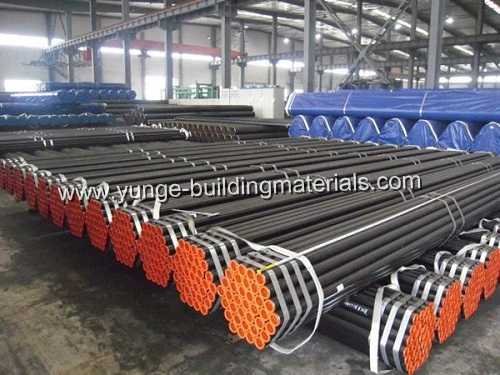 CS SMLS Black steel chilled water pipe carbon steel seamless tubes 