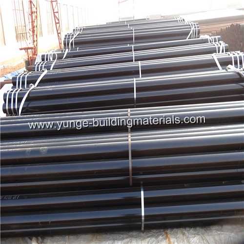 CS SMLS Black steel chilled water pipe carbon steel seamless tubes 