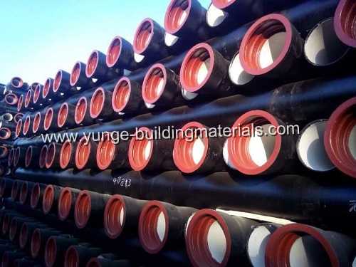 C25, C30, C40 K9 Ductile Iron pipe 