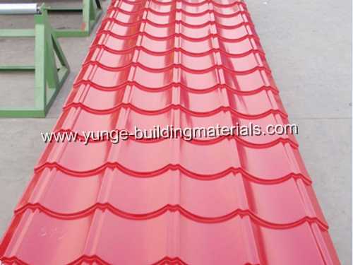 PPGI PPGL PPALU corrugated steel roofing sheet