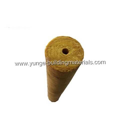 Rock wool insulation pipe for pipe protection