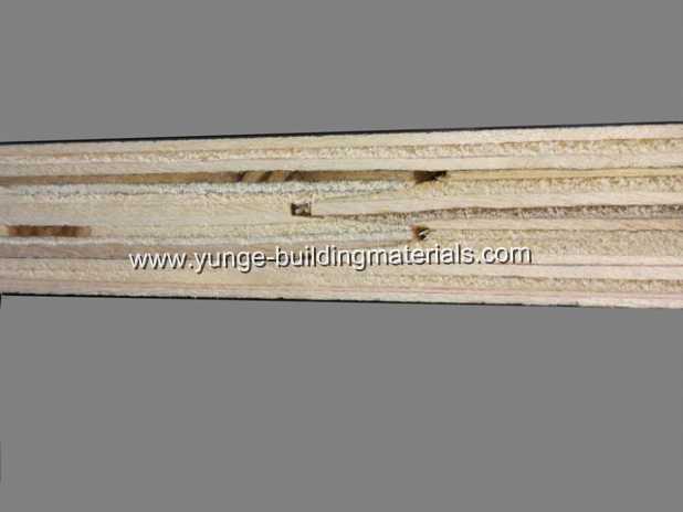 Finger joint core Film Faced Plywood recycled core for building construction 