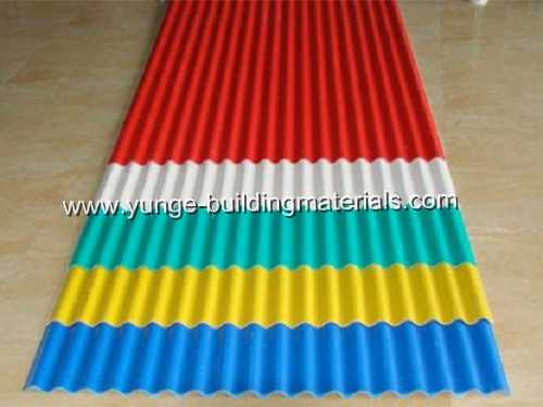 Galvanized corrugated roofing steel sheet/Color coated curved steel decorative sheet