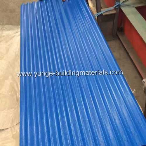 Prepainted PPALU aluminum corrugated roofing sheet PE PVDF RAL Color coated​