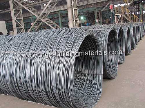 Q235 coils steel wire rod sae 1008 for the building material