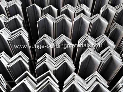 Mild carbon steel angle bar hot rolled ASTM a36 q235 ss400 black/galvanized