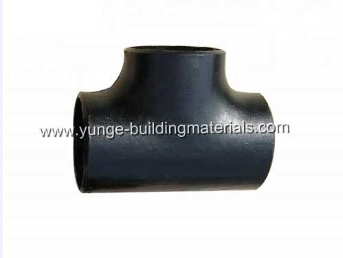 Butt welding tee Chilled Water Pipe fittings ASTM A234 Gr.WPB