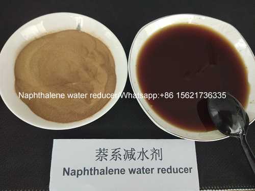 Naphthalene water reducing agent